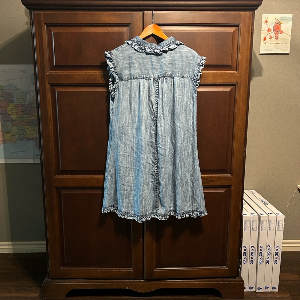 Uncle Frank Blue Denim Midi Dress - Picture 2 of 7